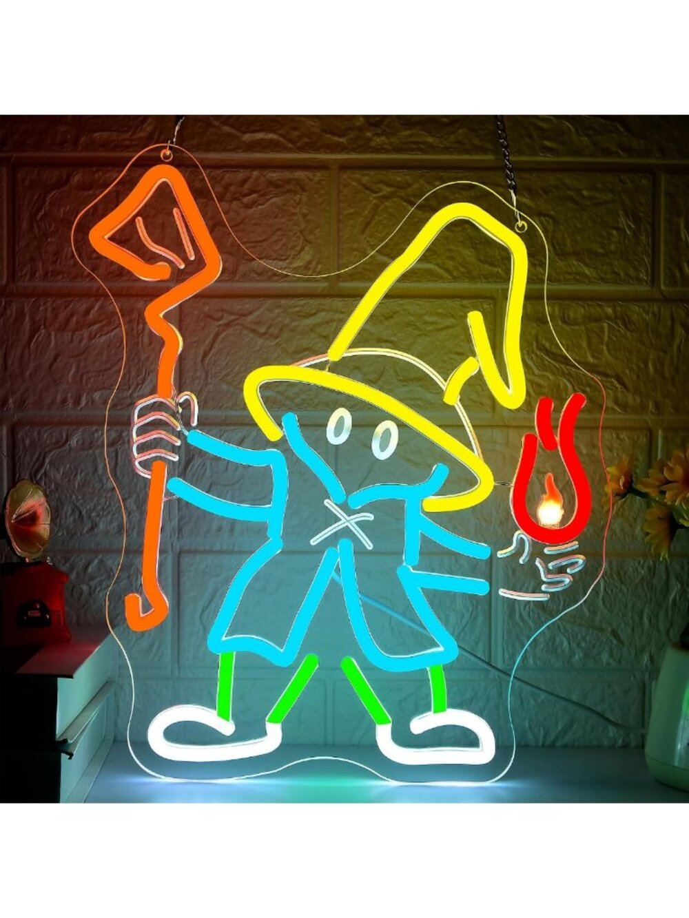 Neon Game Sign for Wall Decor | LED Light for Man Cave & Gaming Room Decor